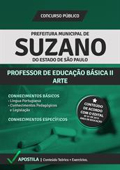 Apostila Digital Prefeitura de Suzano-SP - PEB ll - Arte