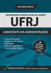 Apostila Digital UF-RJ - Assistente em Administração