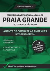Apostila Digital Prefeitura de Praia Grande-SP – Agente de Combate às Endemias