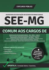 Apostila SEE MG 2015 - Comum a Todos os Cargos