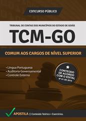 Apostila Digital TCM-GO - Cargos de Nível Superior