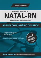 Apostila Prefeitura Municipal de Natal - RN para Agente Comunitário de Saúde