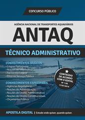 Apostila Digital ANTAQ para Técnico Administrativo