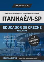 Apostila Prefeitura da Estância Balneária de Itanhaém - SP para Educador de Creche