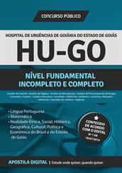 Apostila Hospital de Urgências de Goiânia - GO para Cargos de Nível Fundamental