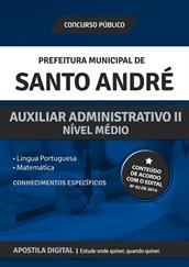 Apostila Digital Prefeitura de Santo André para Auxiliar Administrativo