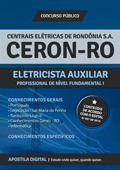 Apostila Digital CERON-RO para Eletricista Auxiliar