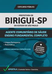 Apostila Digital Prefeitura de Birigui-SP – Agente Comunitário de Saúde
