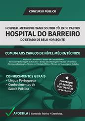 Apostila Concurso Hospital do Barreiro-BH 2015 – Comum aos Cargos de Nível Médio e Técnico