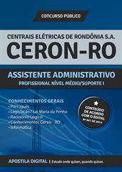 Apostila Digital CERON-RO para Assistente Administrativo