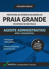 Apostila Digital Prefeitura de Praia Grande-SP – Agente Administrativo