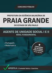 Apostila Digital Prefeitura de Praia Grande-SP – Agente de Unidade Social l e ll