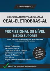 Apostila Digital CEAL-ELETROBRAS-AL - Profissional de Nível Médio e Suporte