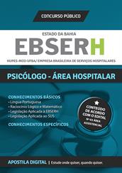 Apostila Digital EBSERH (BA) para Psicólogo