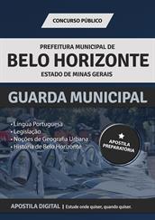 Apostila Prefeitura de Belo Horizonte - MG 2015 - Guarda Municipal